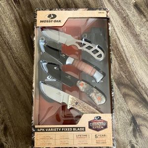 NWT Mossy Oak knife set